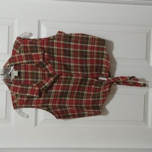 90 s Vintage  Express brand, tie front, sleveless blouse.